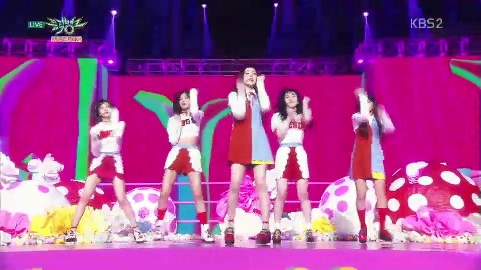 【音乐银行】RedVelvet-《Little Little》+《Rookie》 170203
