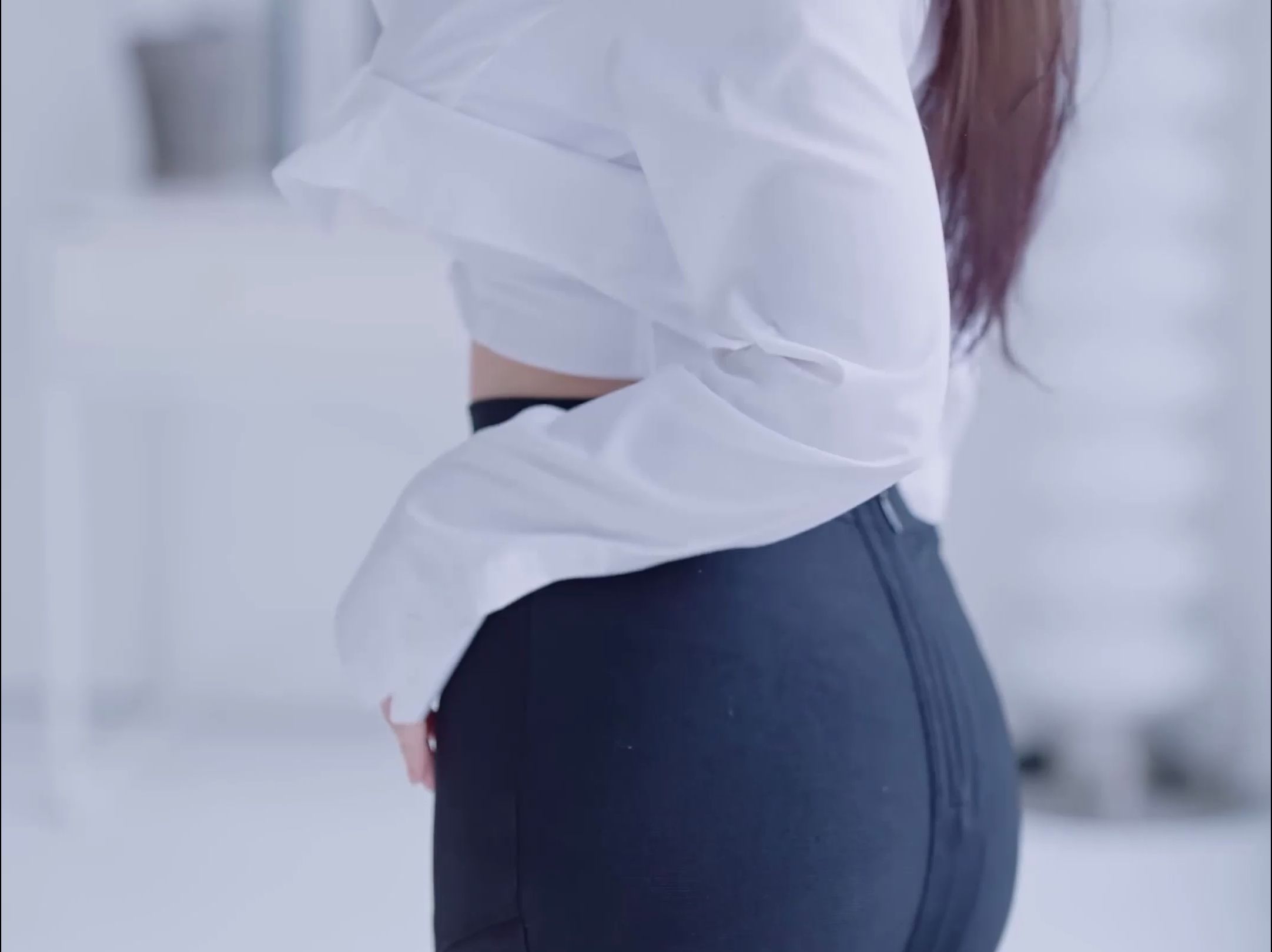 Miss YeonHwa's OL Style Wrap Skirt Outfit