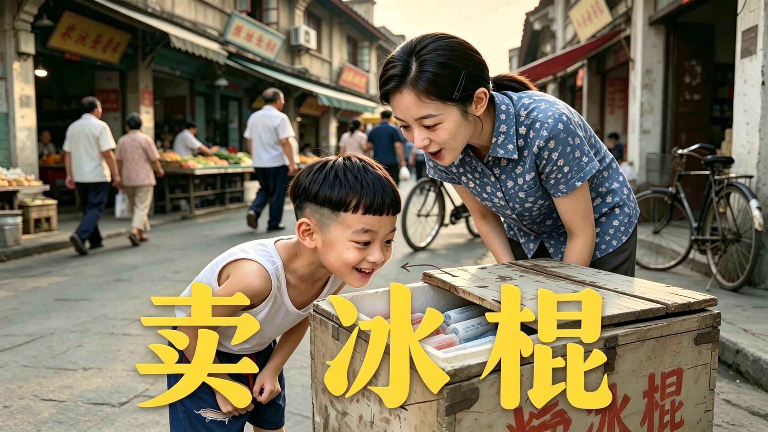 沉浸式体验 80年代卖冰棍的一日三餐