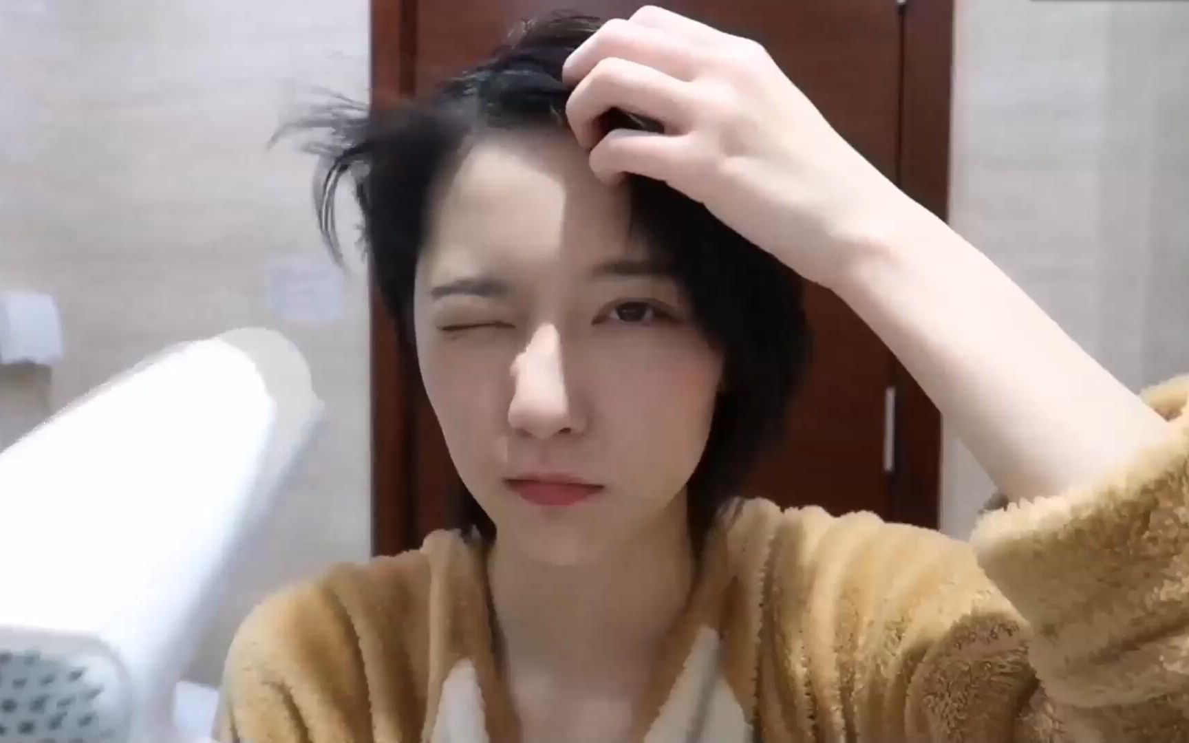 成果一小时狗哥吹头挑战