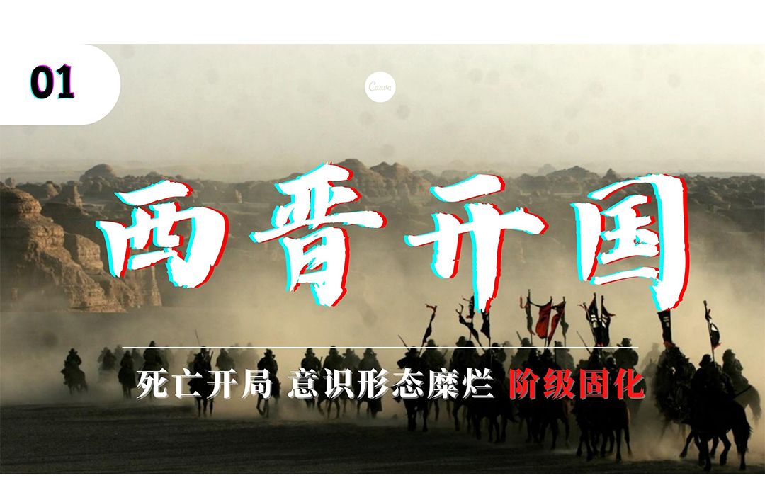 两晋第一篇：阶级固化、意识沉沦，西晋做错了什么以至于速亡？