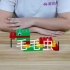 ZA071毛毛虫乐高式大颗粒积木课程分享得宝系列视频教程