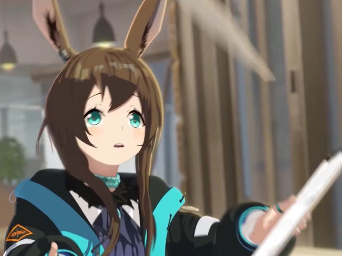 【中文字幕】明日方舟国际服默剧：维什戴尔签合同记