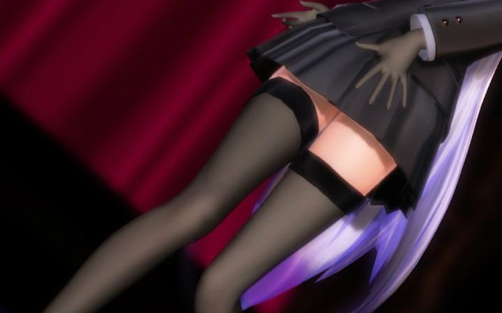 【mmd】弱音haku-toxic (腿控臀控禁入)