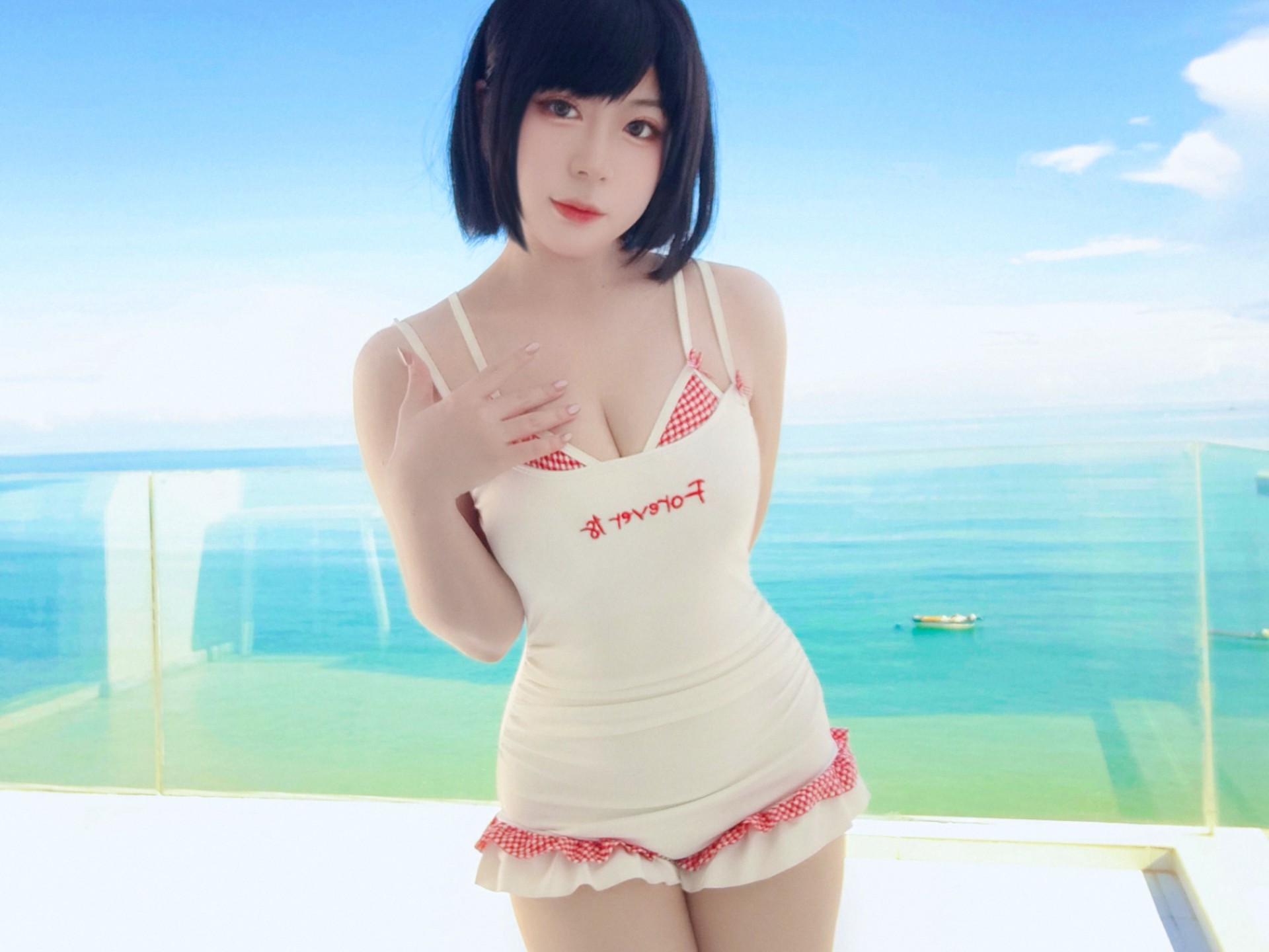 Serine/Vast Blue Sea and Sky~