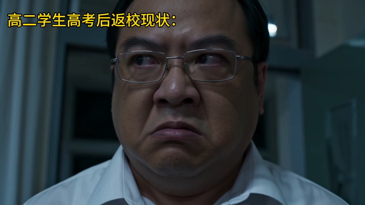 高二学生高考后返校现状
