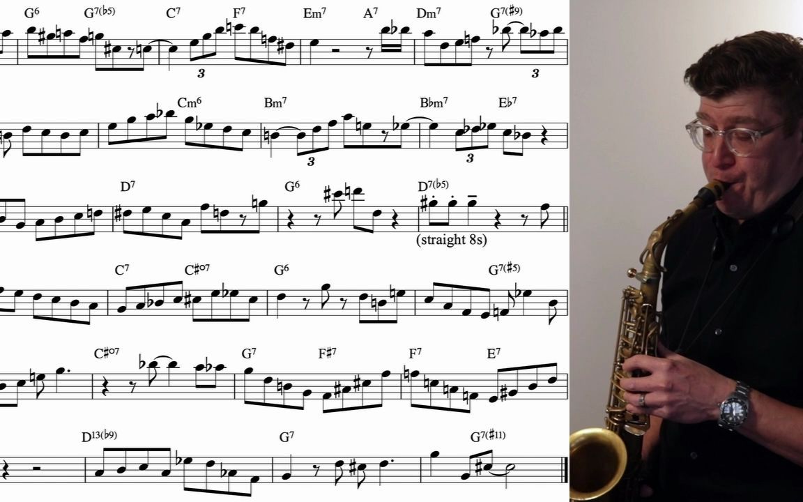 【Dr. Wally Wallace】爵士布鲁斯练习曲_哔哩哔哩_bilibili