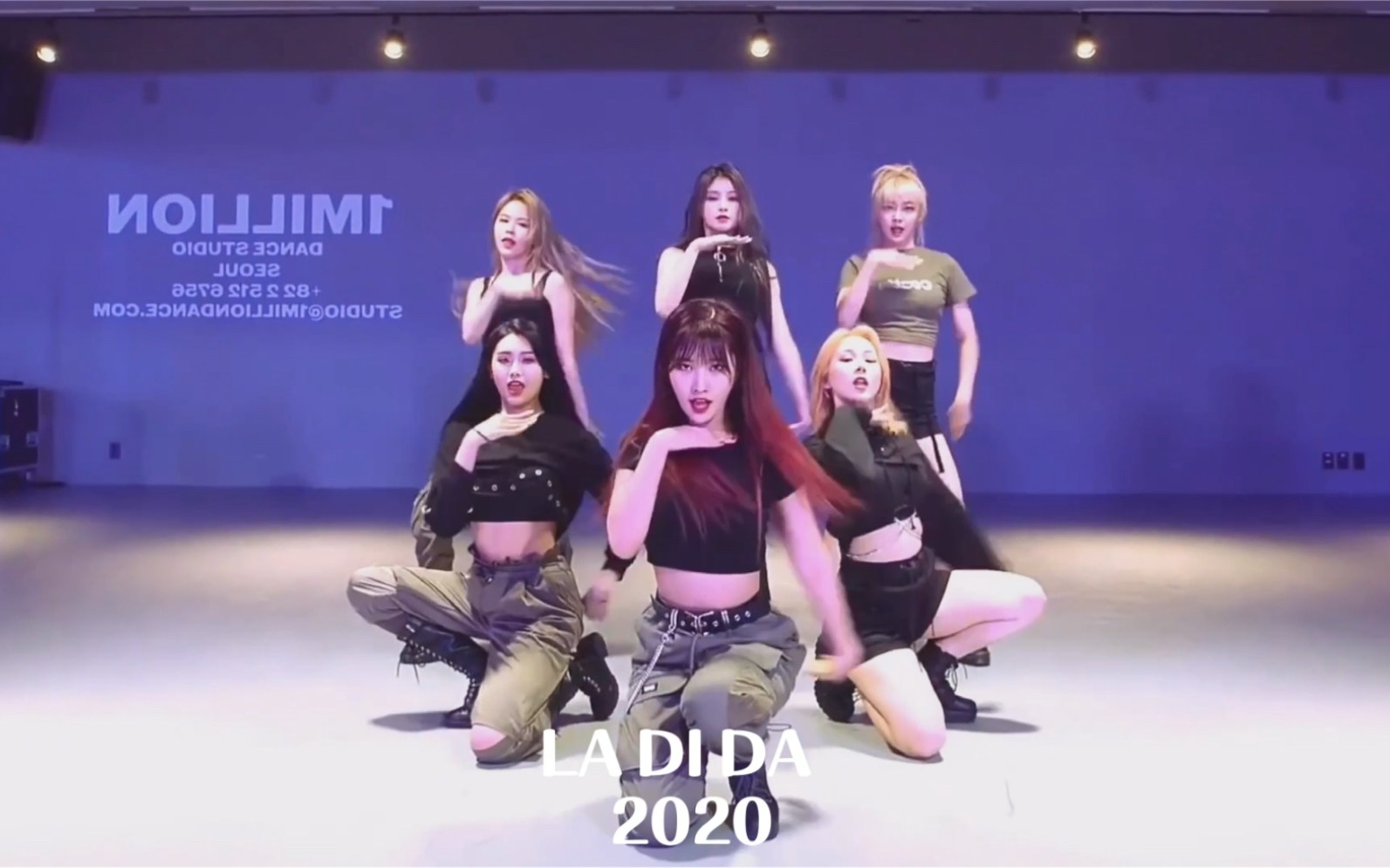 kpop女团练习室之everglow