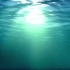 视频素材 ▏k1231 唯美清澈水底阳光透过水面河水荡漾实拍视频素材