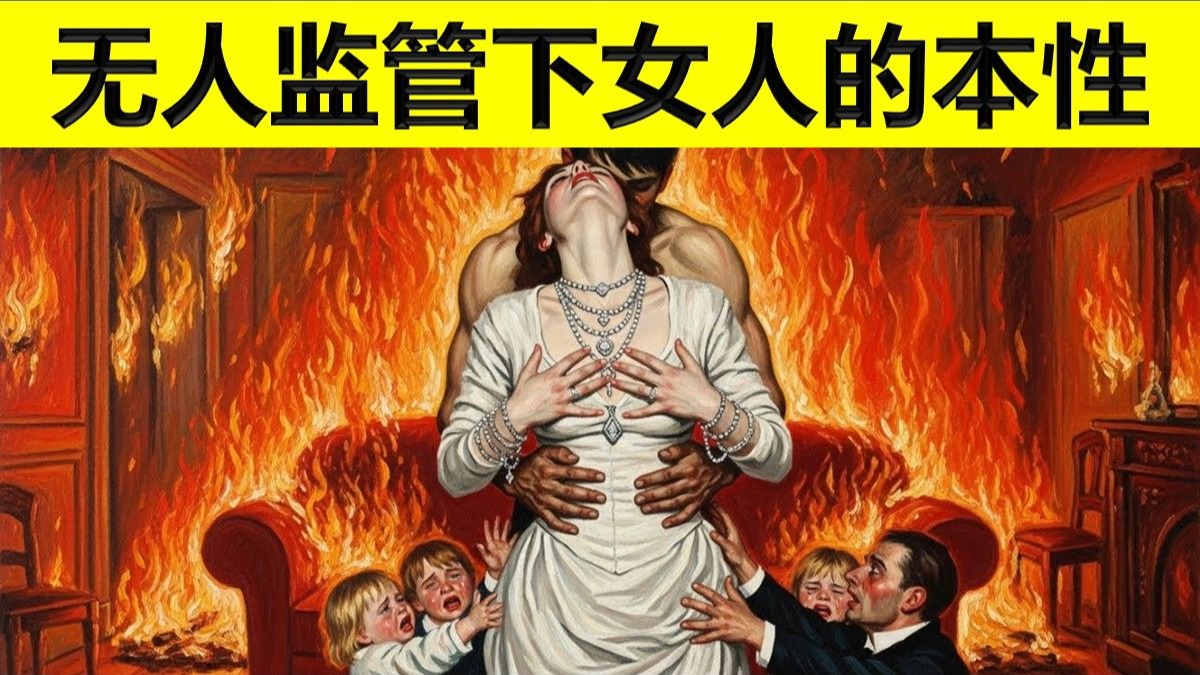当无人监管时，女性的真实行为（“无政府档案”揭秘）！中英字幕 1080p