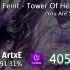 ArtxE | 405pp 91.31%FC +DT / Feint - Tower Of Heaven [Extra]