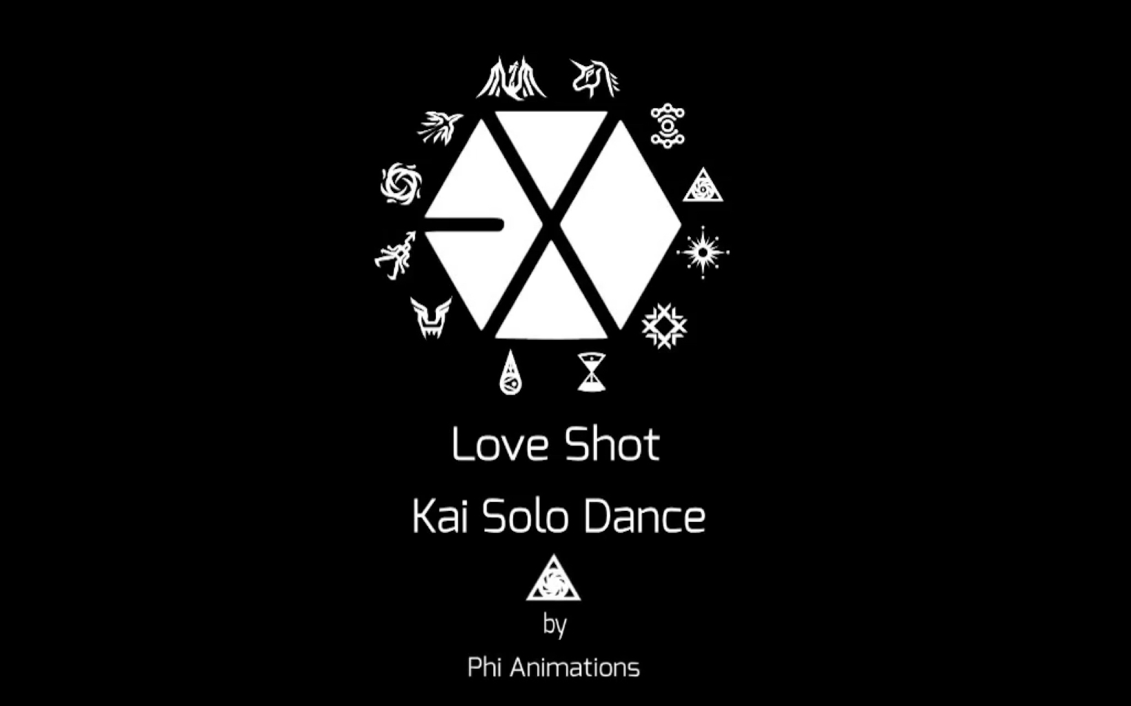 exo love shot数字简谱,loveshot数字简谱 exoloveshotkai单人舞蹈动画版本超还原金钟仁solodancekpop韩国男团