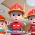 我想成为消防员，亲子互动游戏 早教 益智 玩耍 启蒙 户外 安全 英文儿歌 超级宝贝动画片