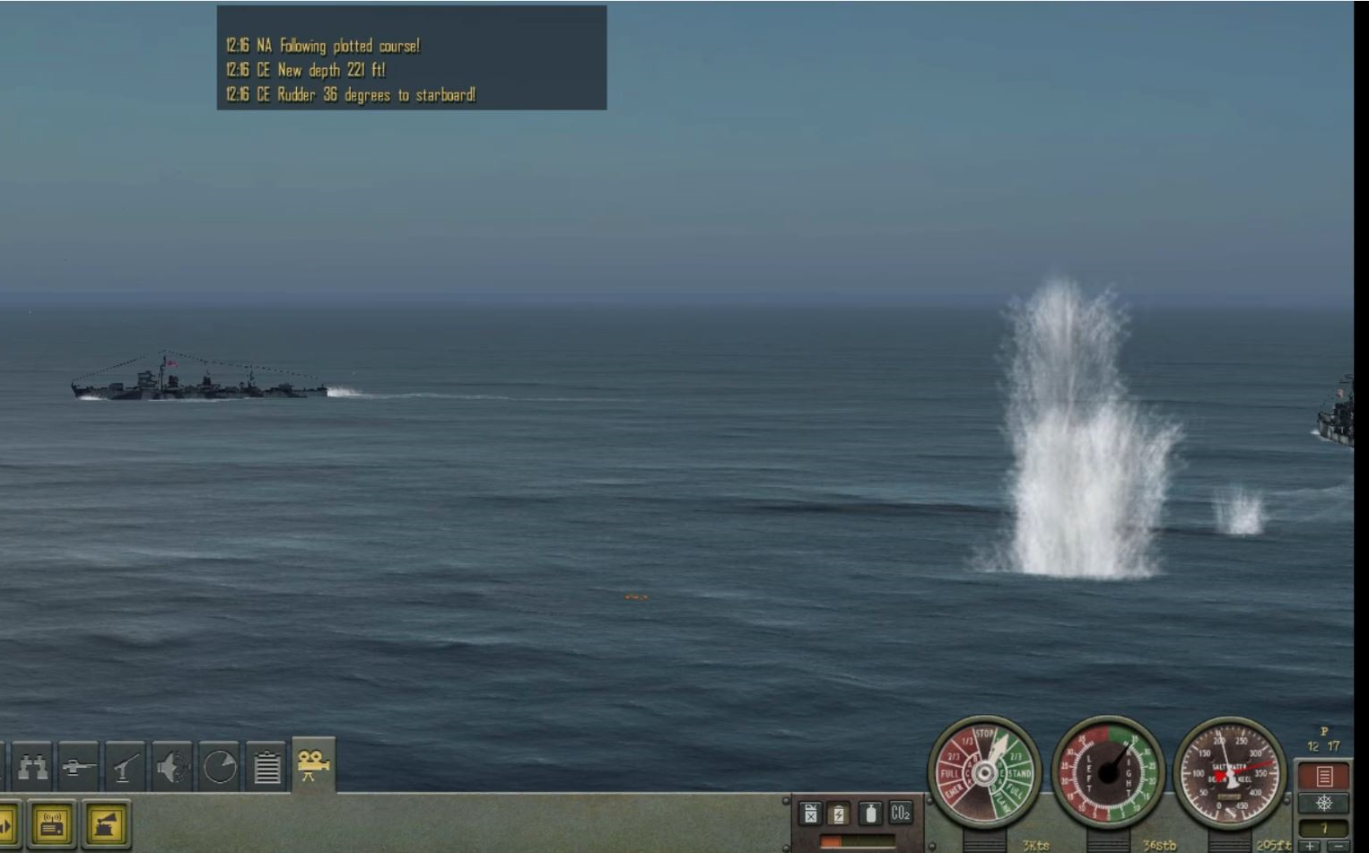 猎杀潜航4：得罪了方丈也得跑。撞上日军大舰队。