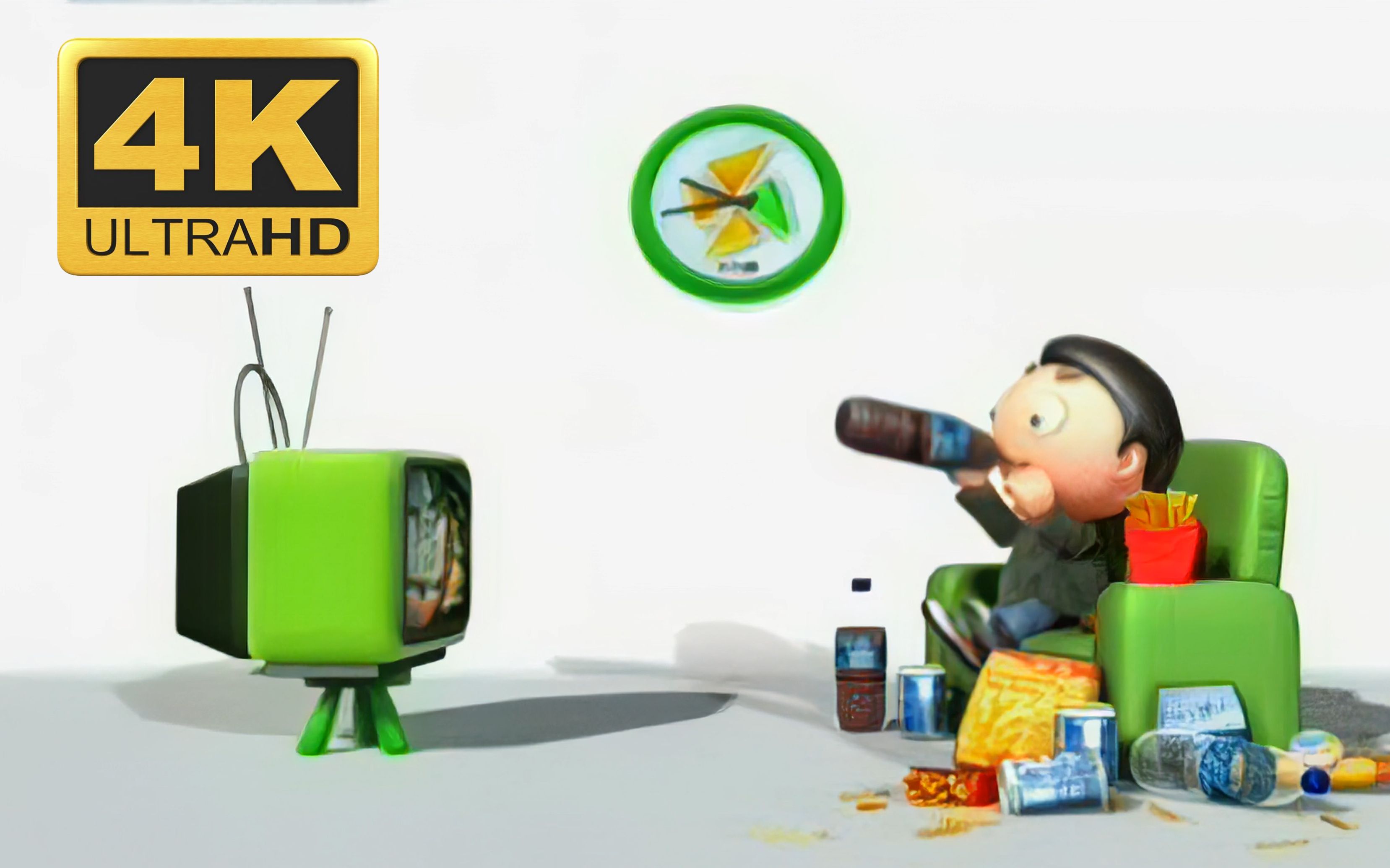 【4K】童年回忆央视广告 健康小贴士 管住嘴迈开腿不要小将军肚