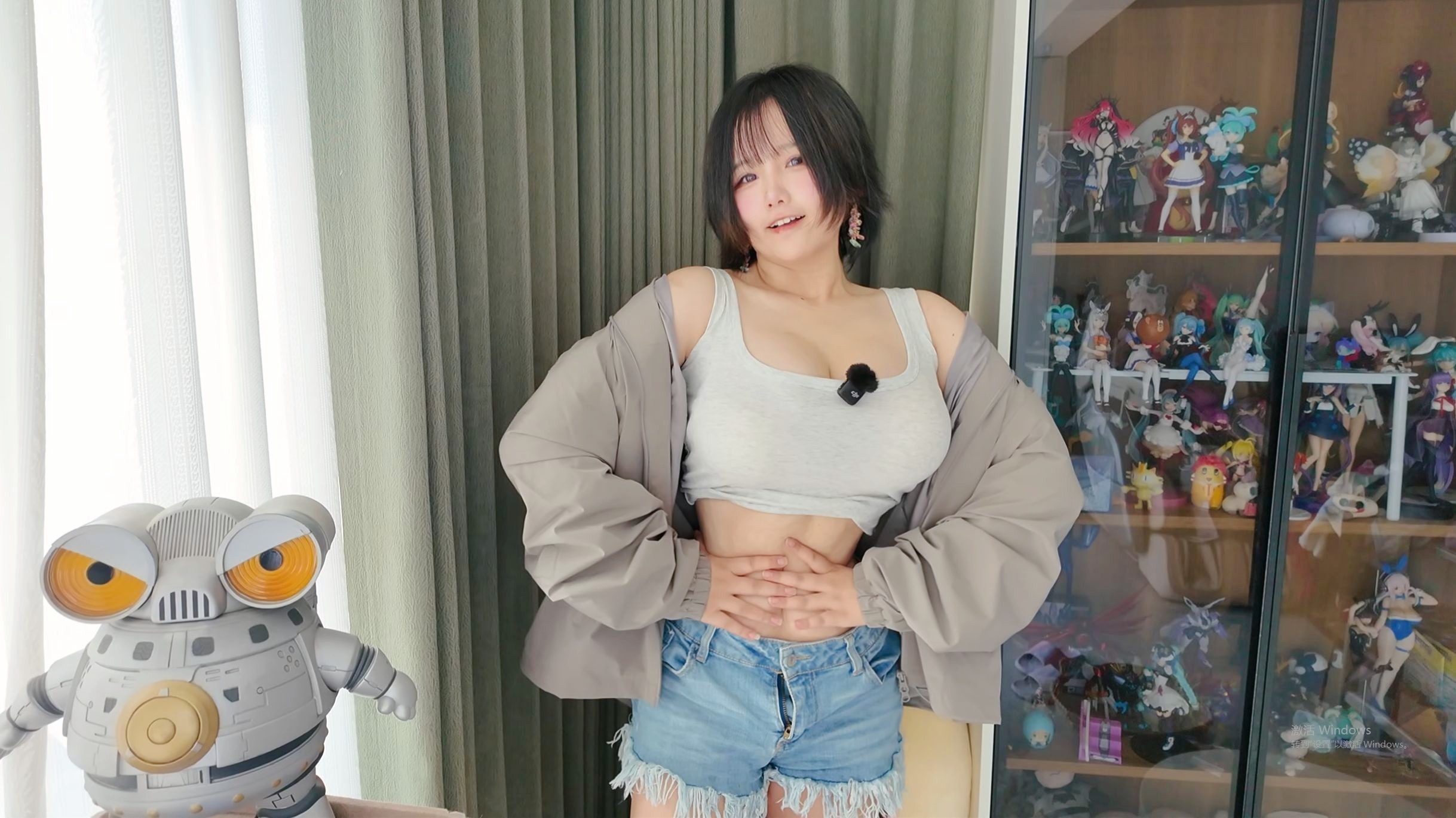 [Wear a little] Thinking of the weather cooler to shoot swimsuit how a night dropped ten degrees ah!