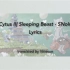 [cytus2]Sleeping Beast-SNoW 【搬运】歌词英翻中
