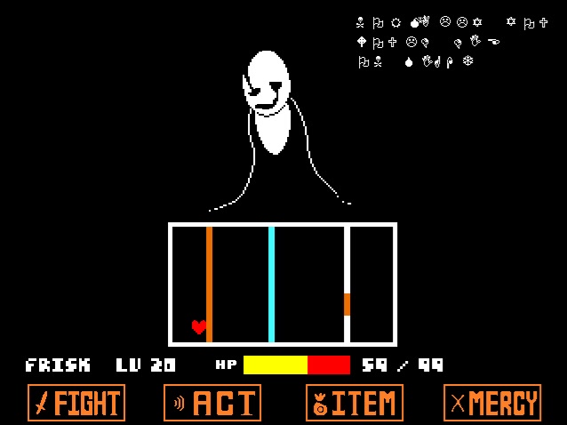 [undertale]大战g爹