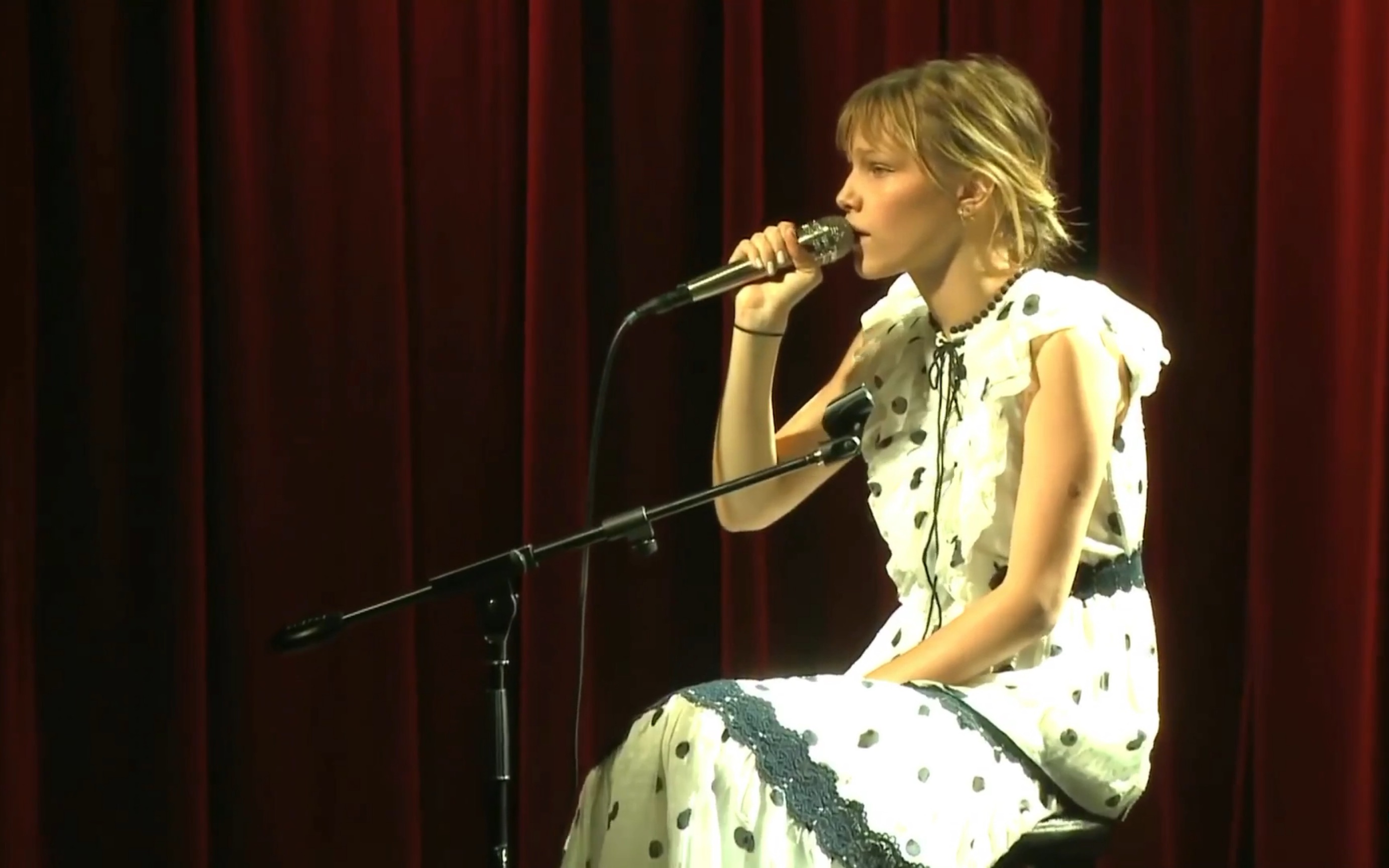 gracevanderwaal2018816grammymuseumlive全程