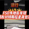 特斯拉FSD有多强？！闯灯逆行都没问题？不得不说我们包容性是真强的离谱！换国产包喷倒闭了