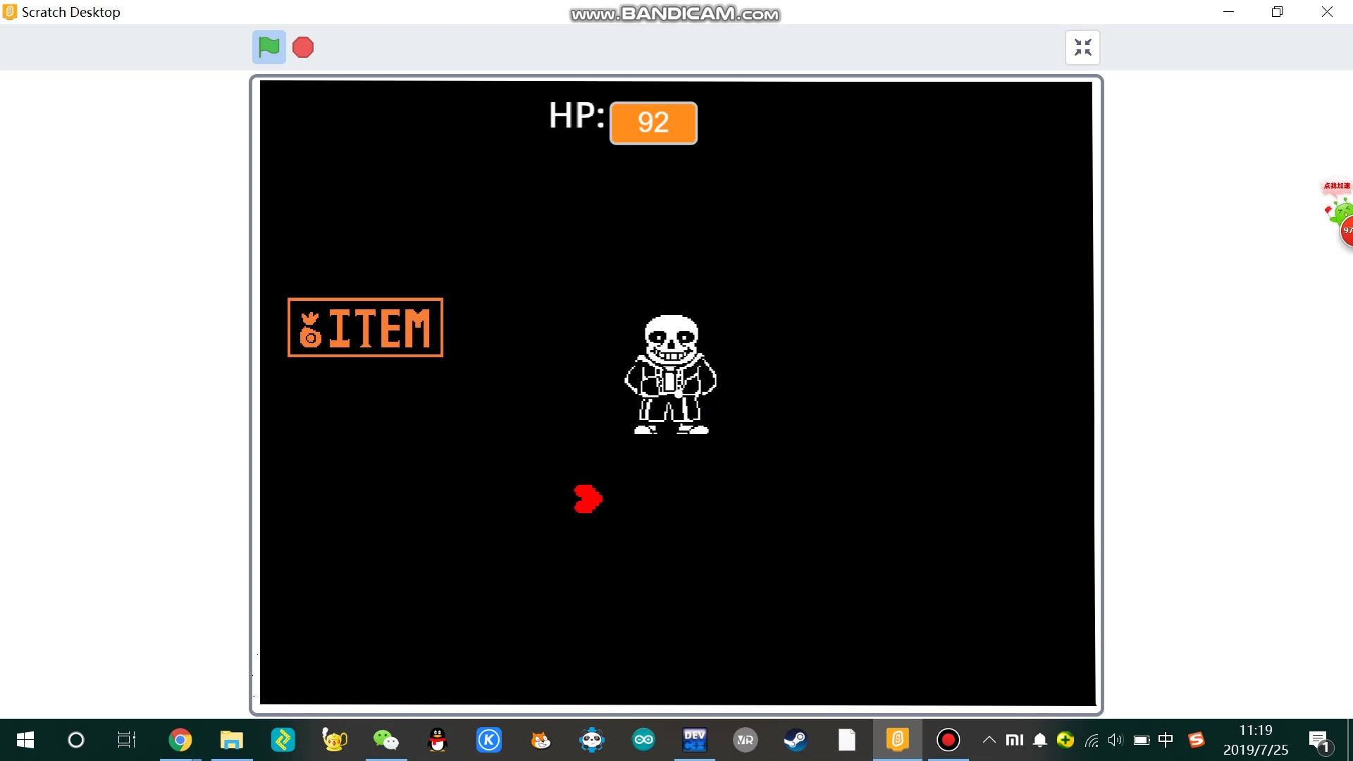 [049]scratch自制sans战_哔哩哔哩 (゜゜)つロ 干杯bilibili