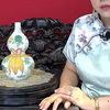 景德镇陶瓷器仿古雍正珐琅彩葫芦小花瓶新中式客厅玄关装饰品摆件