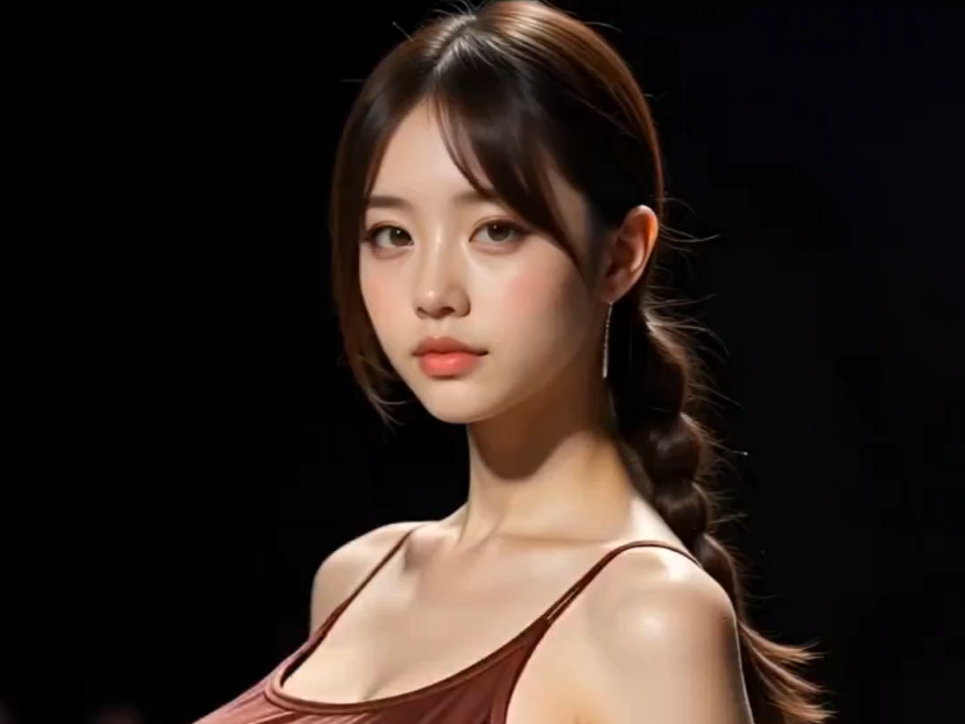 1号，2号第N次观看！时装秀T台！