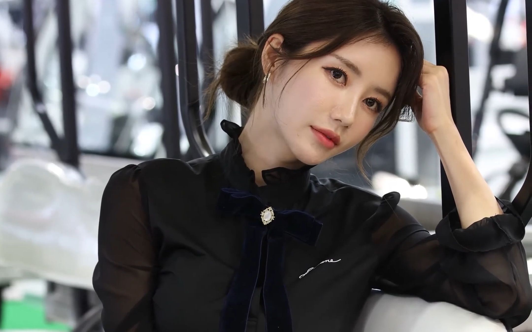 Miss Im Sola's Leather Skirt Over Knee Socks Outfit