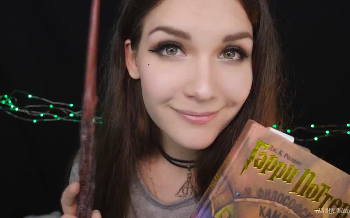 kittyklaw给你讲《哈利波特》分院帽章节【中文字幕】asmr