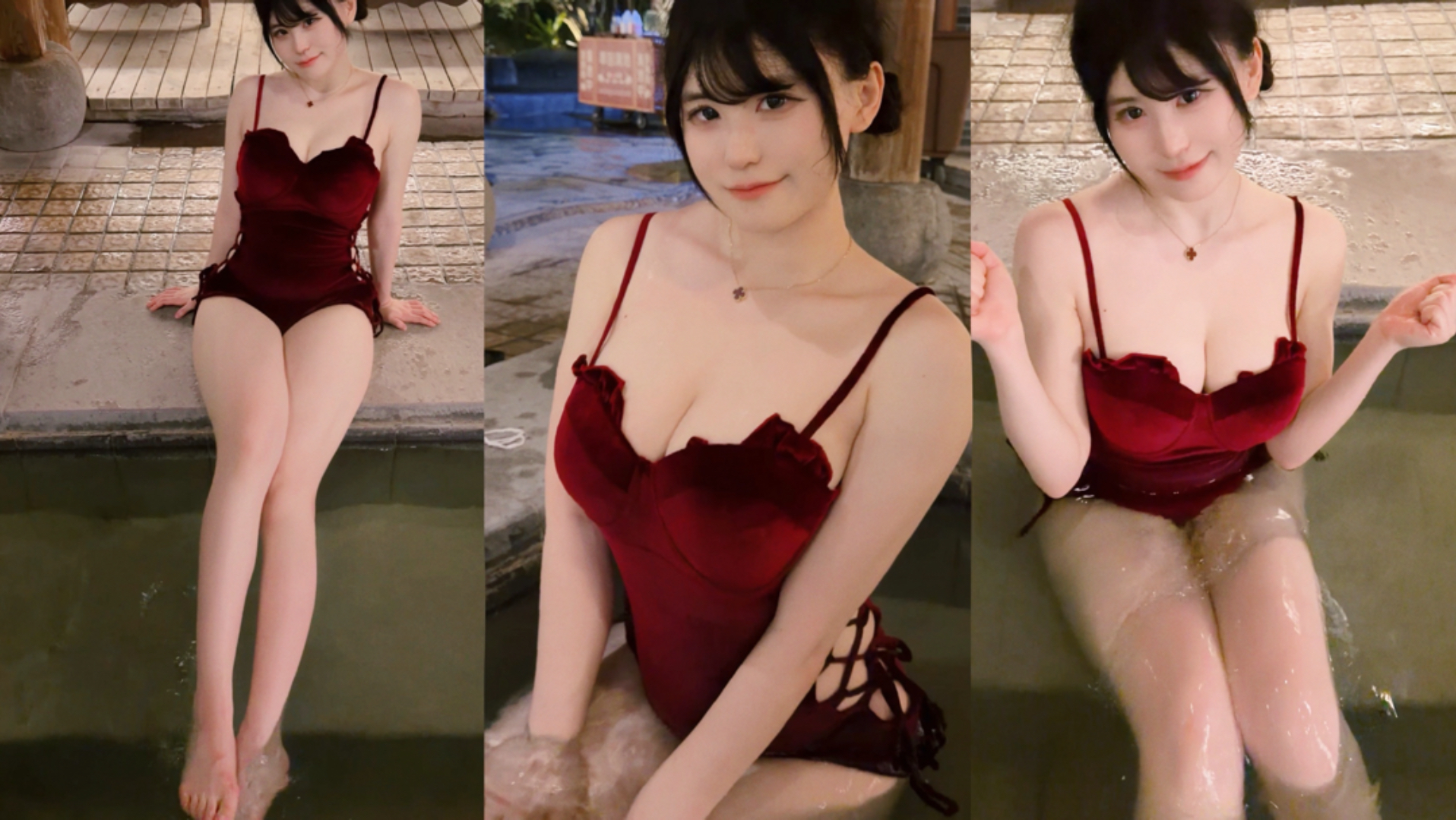 Swimwear Meets Hot Springs and Dance