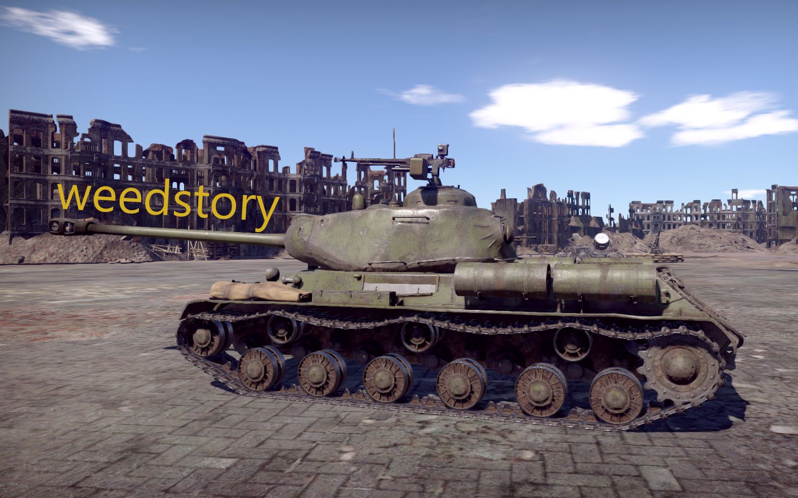 warthunder64皮实耐用的苏联重坦is2-1944的击杀片段合集_哔哩哔哩