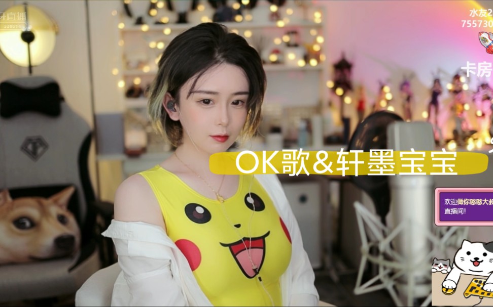 【轩墨宝宝—OK歌】坚持三秒钟就弯了?这很ok.哔哩哔哩bilibili