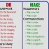DO vs MAKE- The Difference between DO and MAKE in English (1