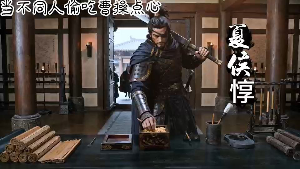 当不同的人吃曹操的点心