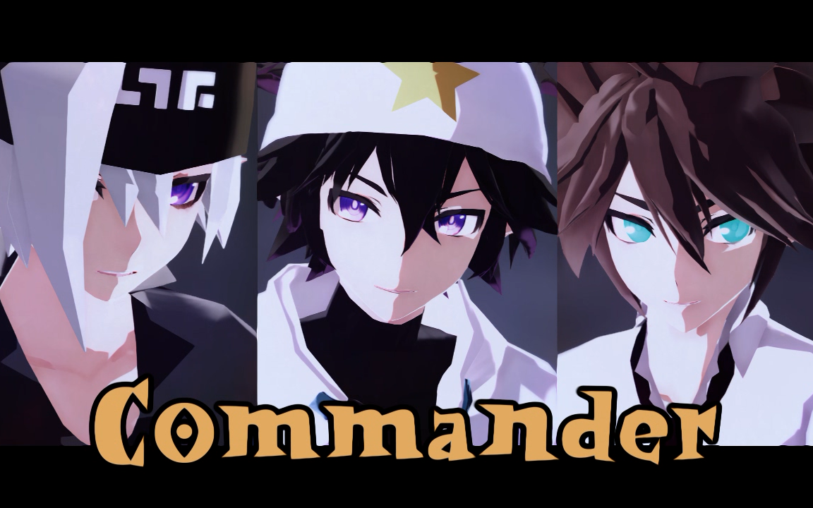 【凹凸世界mmd】commander【雷狮安迷修格瑞】