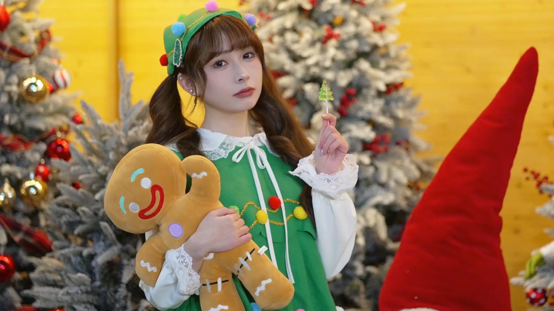 [QCos]Christmas Gifts Cosplay 圣诞礼物Cosplay (4)