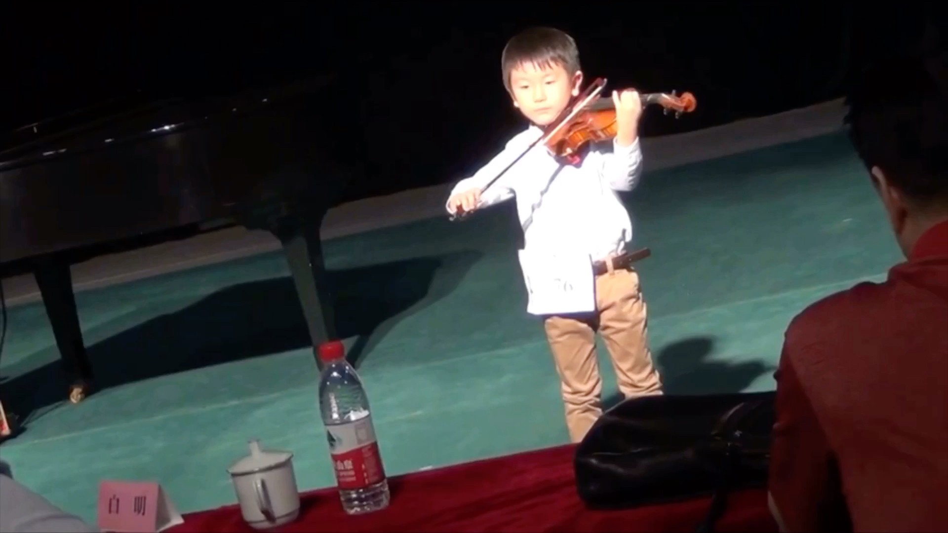 李映衡 第七届金色北京 少年组小提琴演奏现场