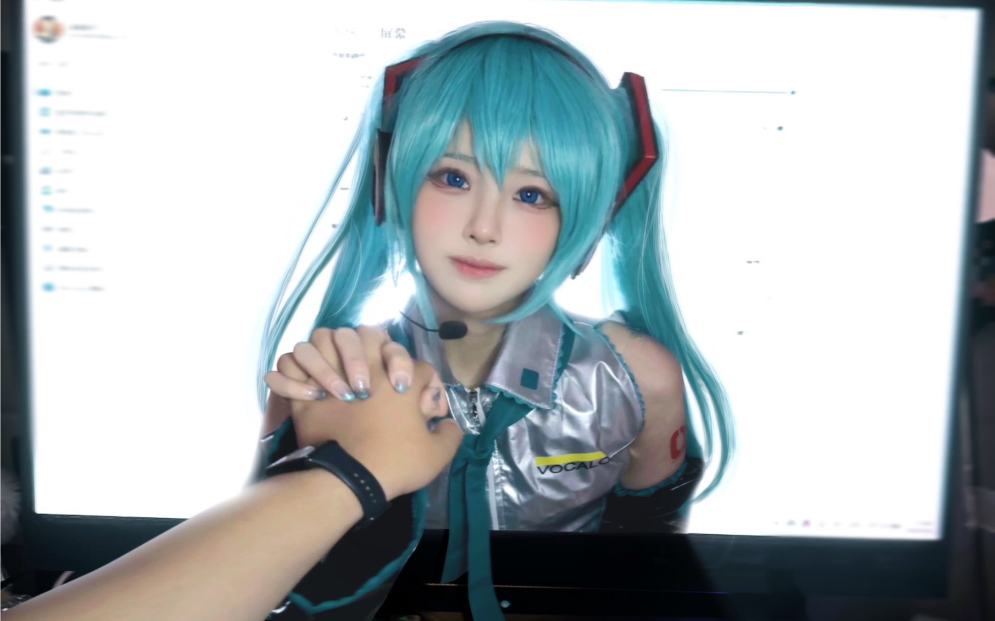 Finally, I've touched you for real.