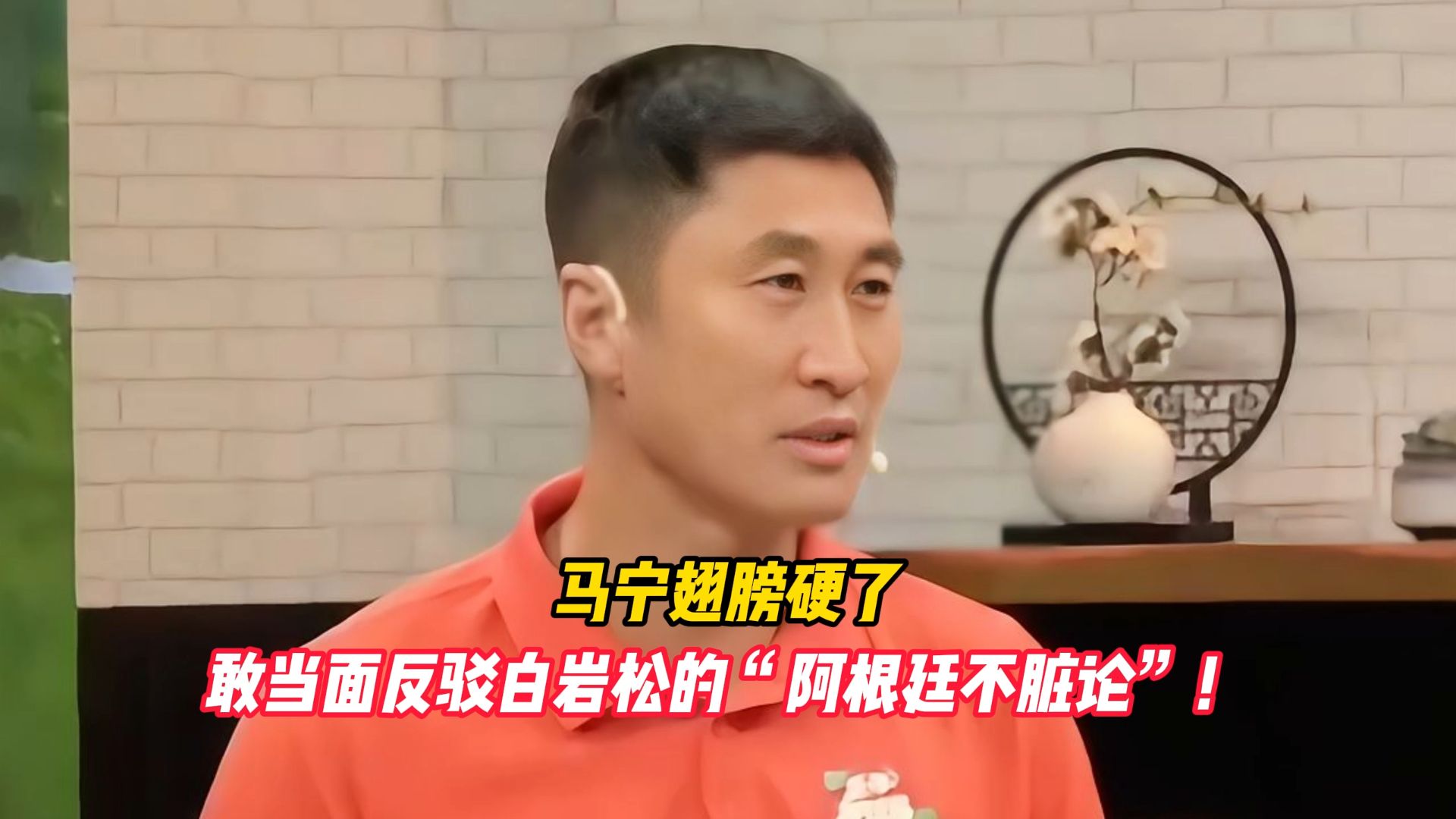马宁翅膀硬了，敢当面反驳白岩松的“阿根廷不脏论”！