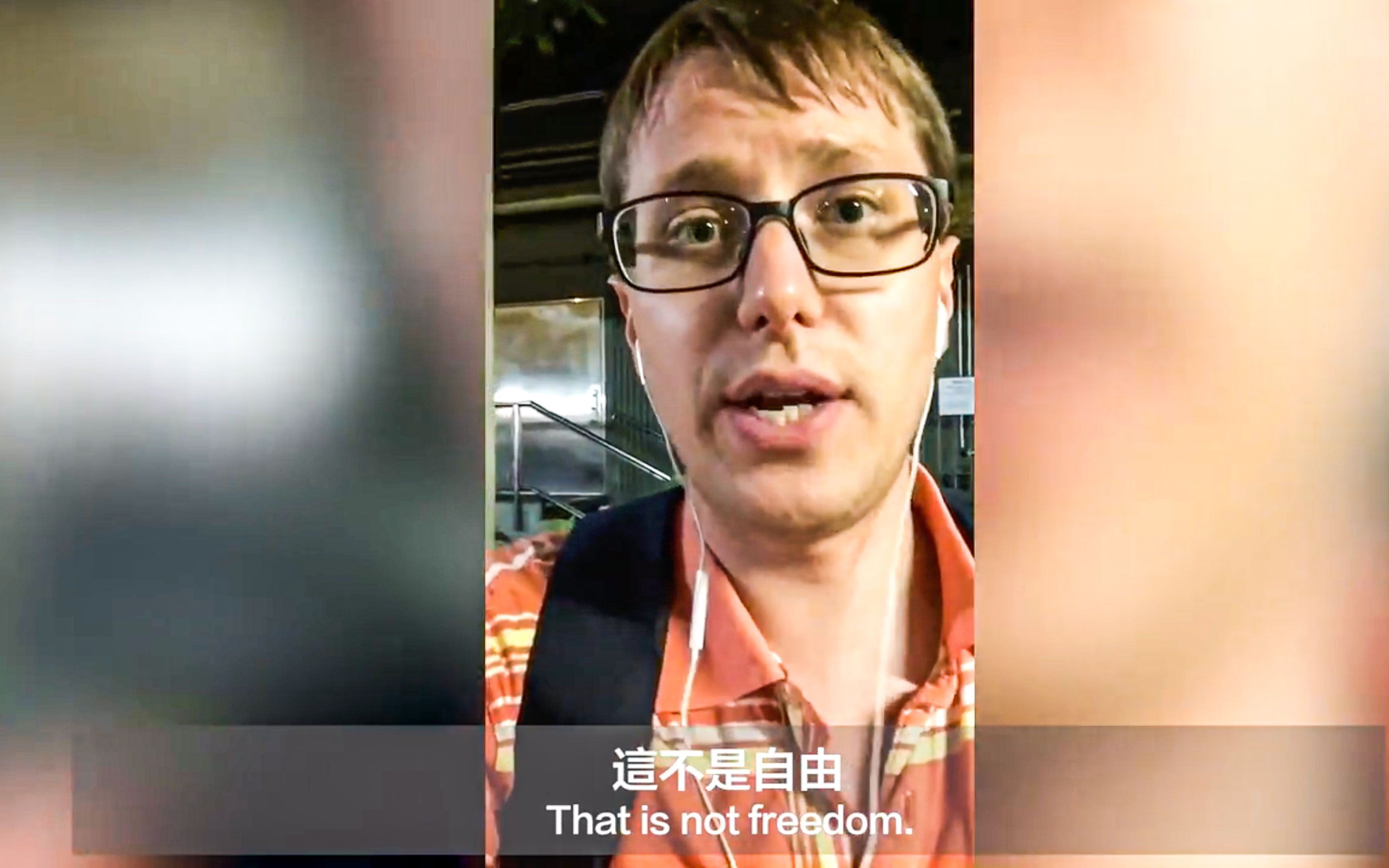 美国人用VLOG告诉世界香港的真相：这不是自由！