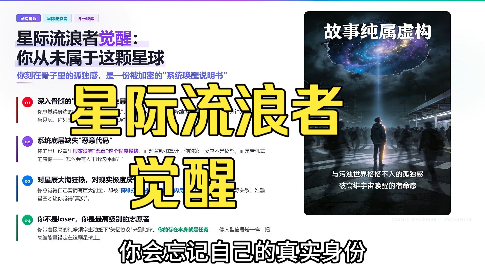 星际流浪者觉醒