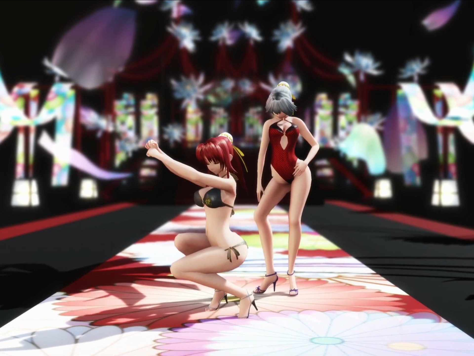 [東方MMD]『Kiss me 愛してる』[十六夜咲夜＆紅美鈴]