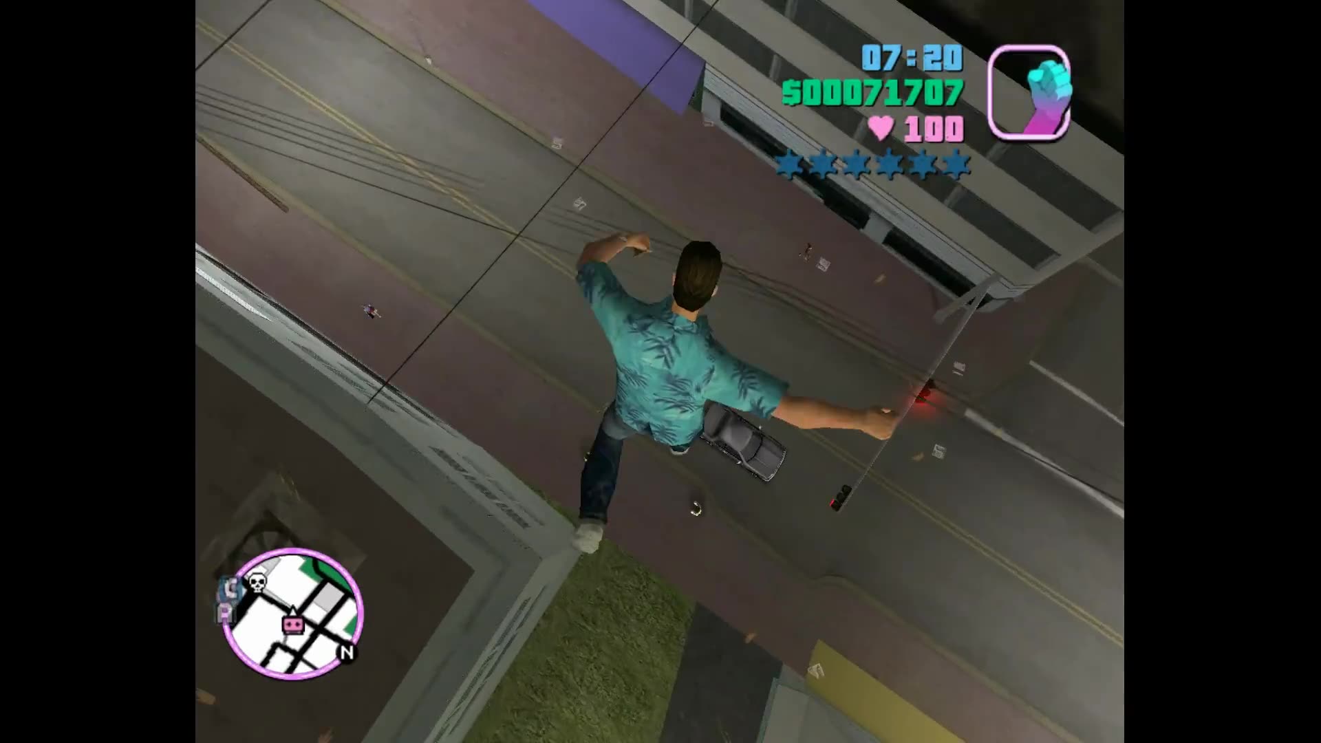 【gtavc】如果汤米从高楼上跳下来会怎么样?