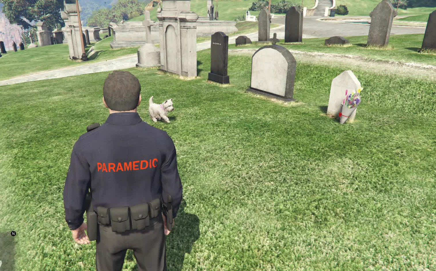 gta5墓地里的感人彩蛋