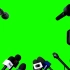 【绿幕素材】麦克风新闻发布会绿屏效果绿屏［1080p 高清版］