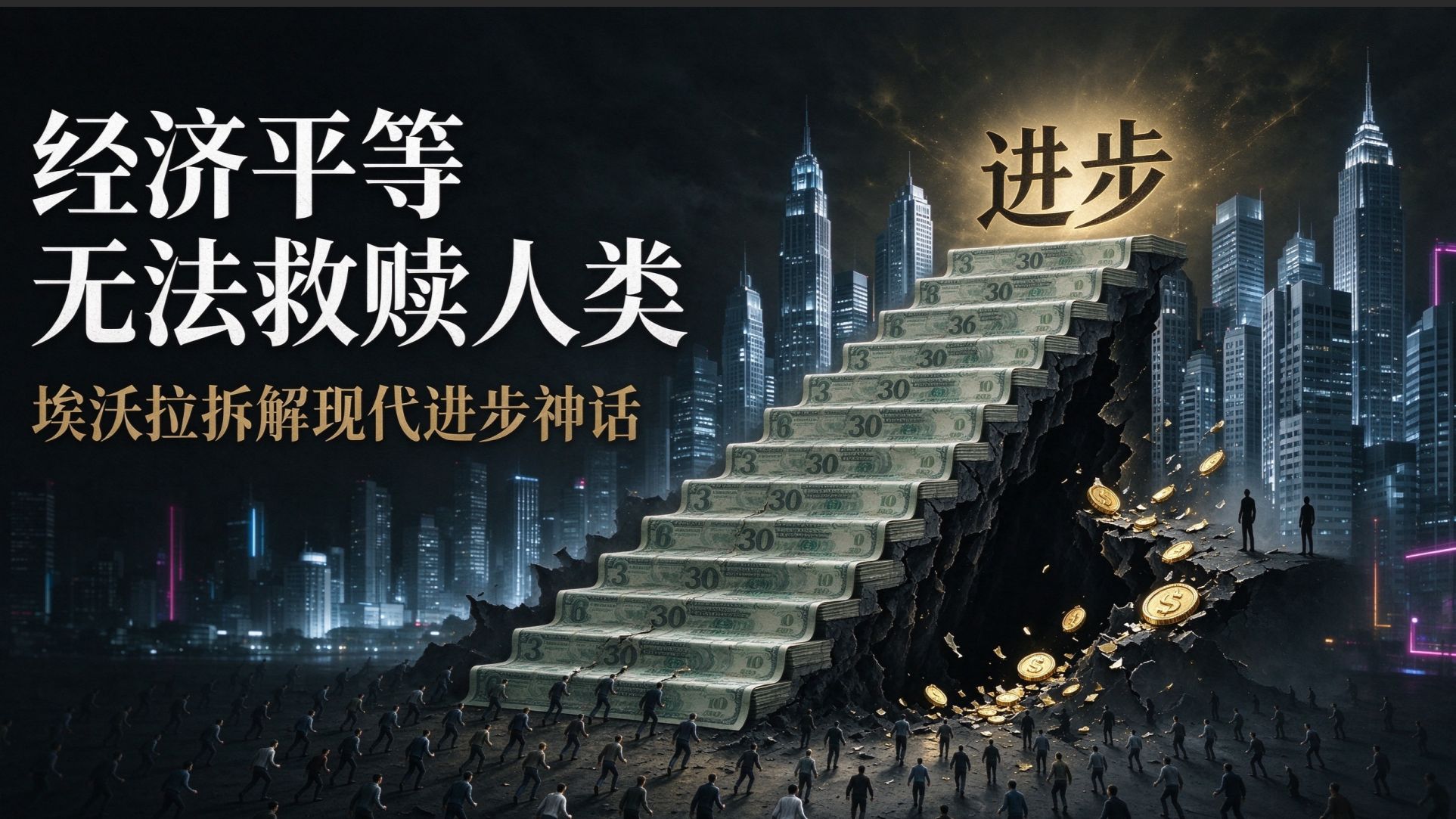 经济平等无法救赎人类，埃沃拉拆解现代进步神话
