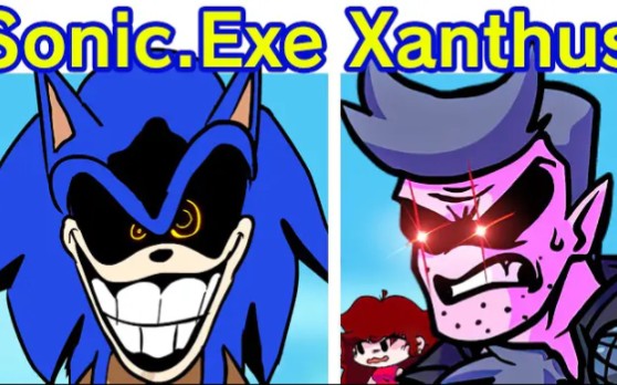 VS Sonic.EXE Undying Phoenix & All Secrets (FNF Mod/Xanthus/Majin Sonic/Lord X)