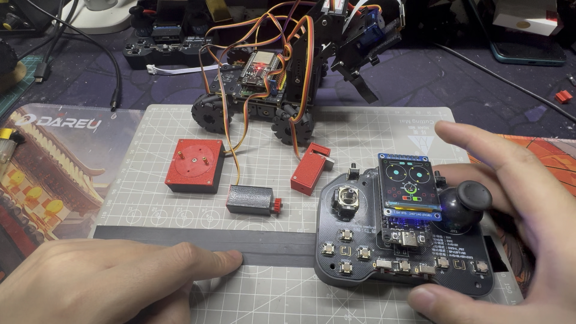 开源模型结构 N20舵机，适用于机械臂旋转底座，关节，大扭力n20电机舵机