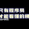据说这是程序员才懂的梗（四十一），你造嘛