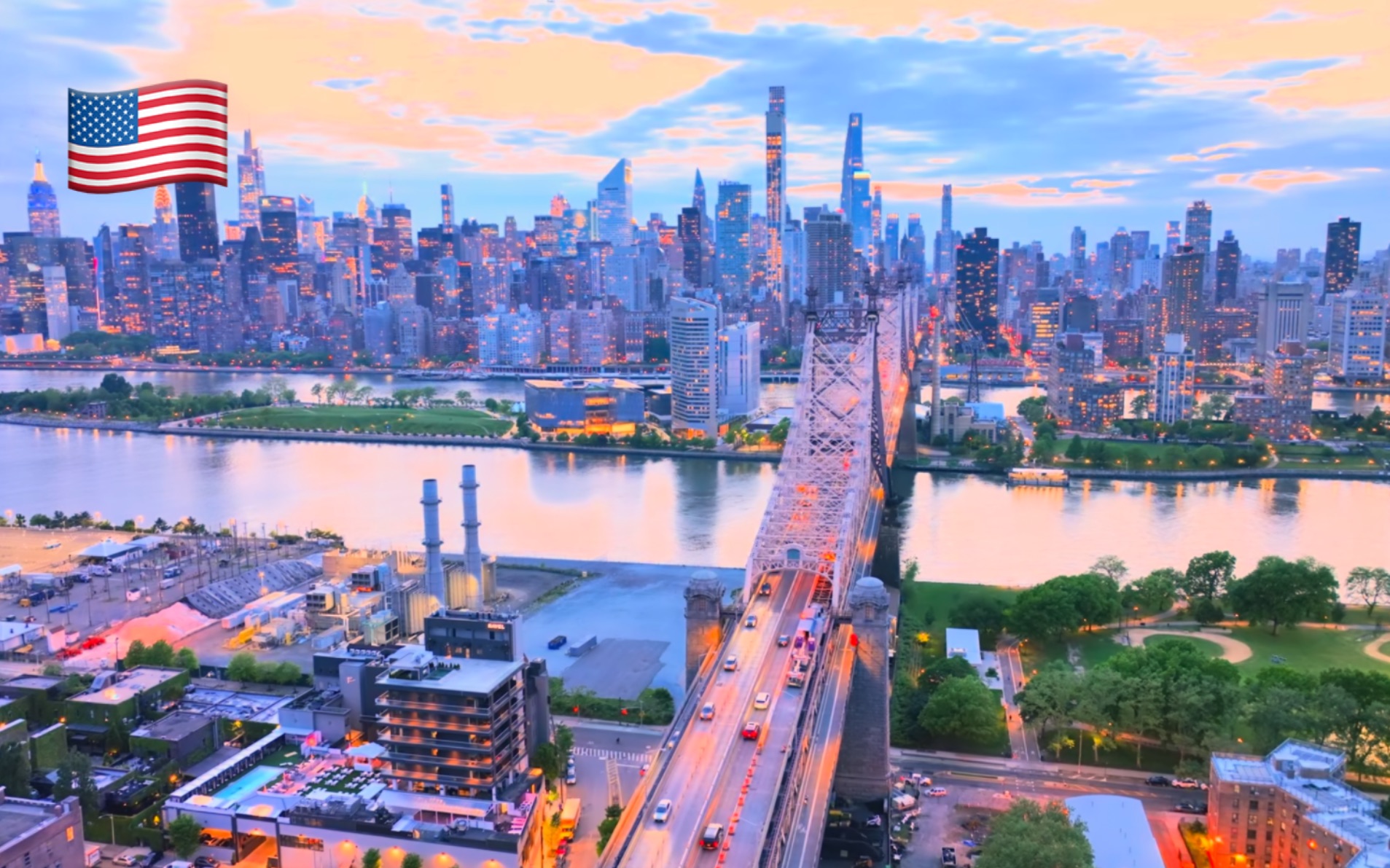 【4K超清】2023纽约美丽的风景